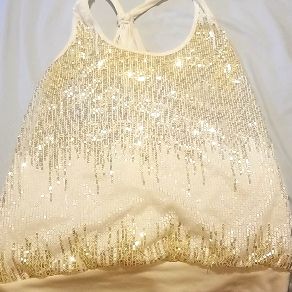 White shirt  tank top!